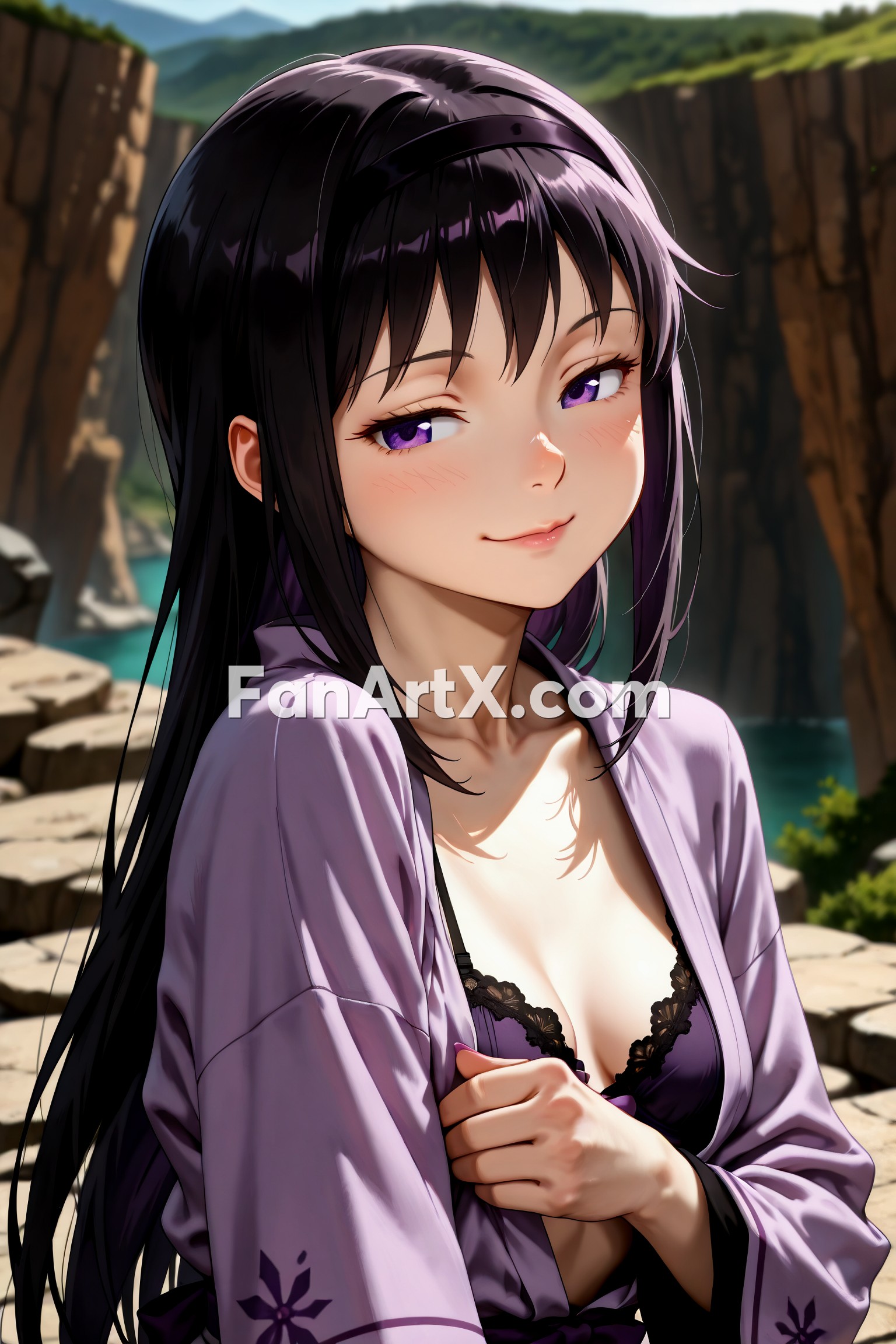 Akemi Homura Puella Magi Madoka Magica Fanart 1844838